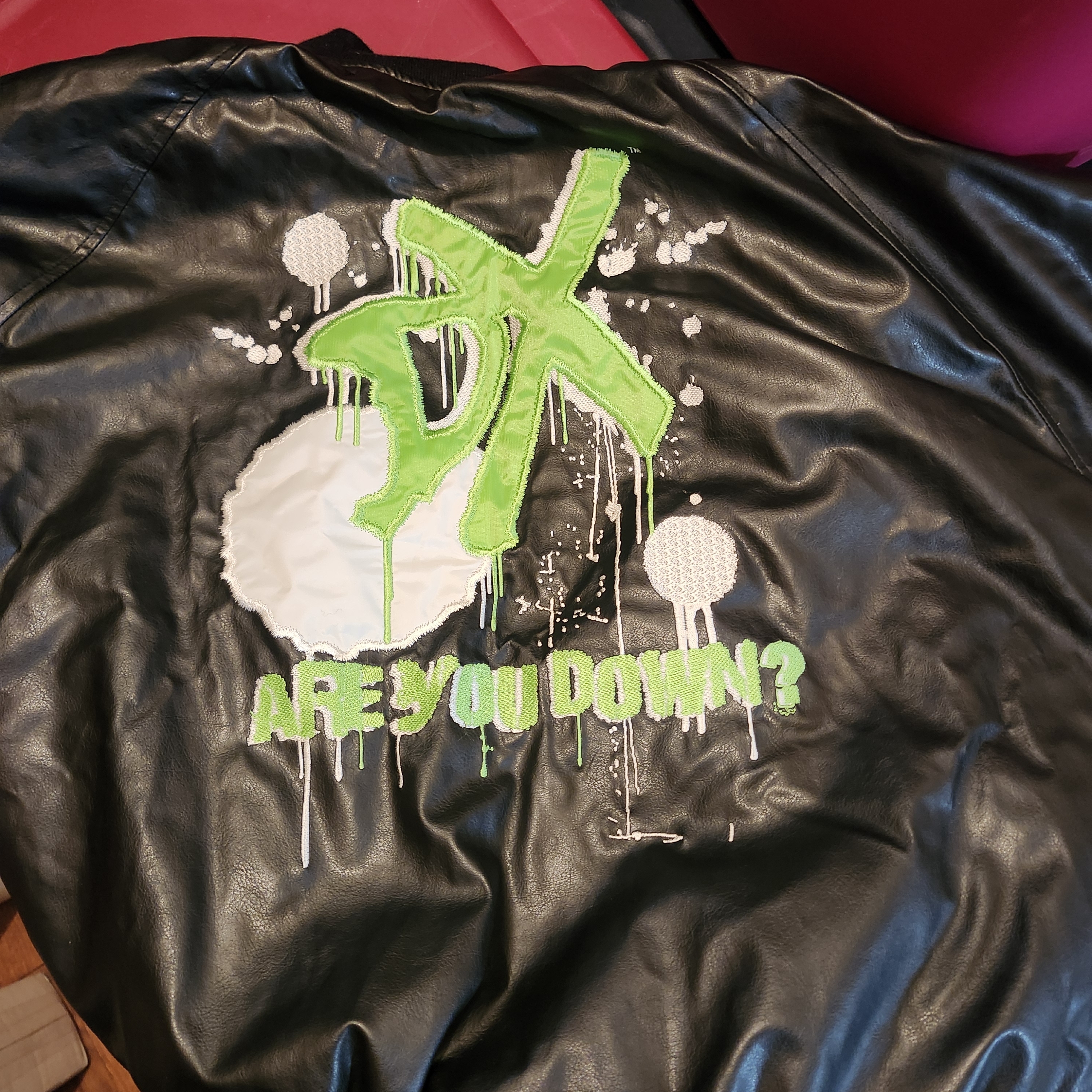 Wwe Dx Leather Jacket, New With Tags.